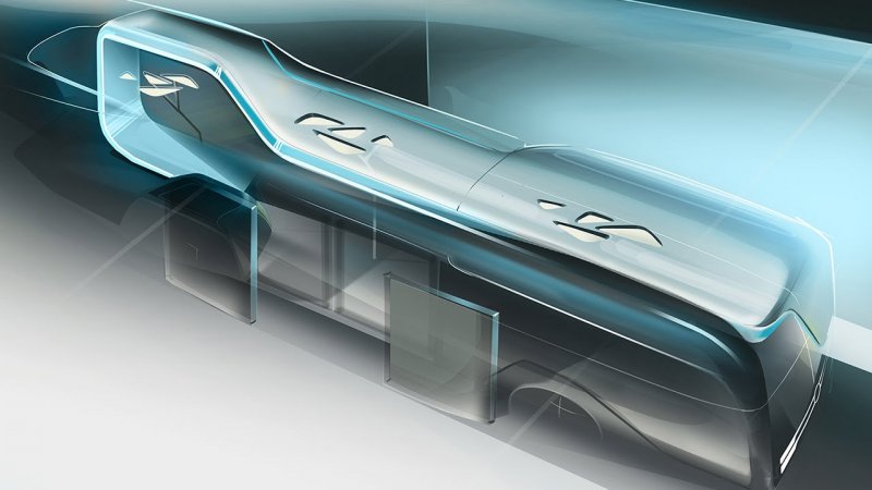 World premiere "city bus of the future" - Mercedes-Benz original  - «видео»