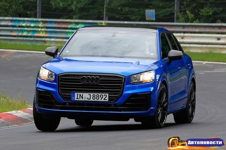 Будущий Audi SQ2 SUV наматывает тестовые километры Нюрбургрингской трассы - «Audi»