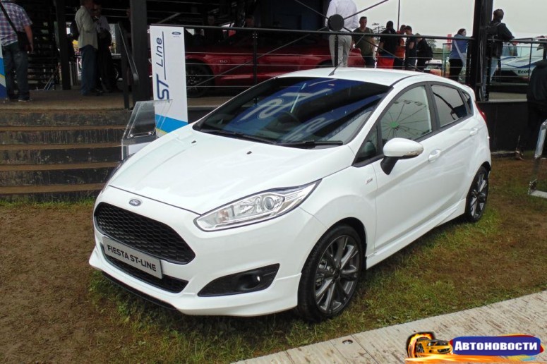 Ford привез в Гудвуд Fiesta, Focus и Mondeo в комплектации ST-Line - «Ford»