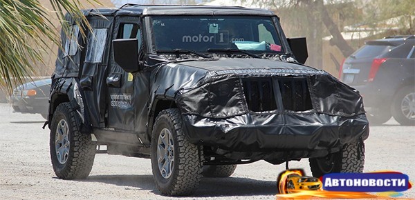 Jeep испытал Wrangler нового поколения в Долине Смерти - «Автоновости»