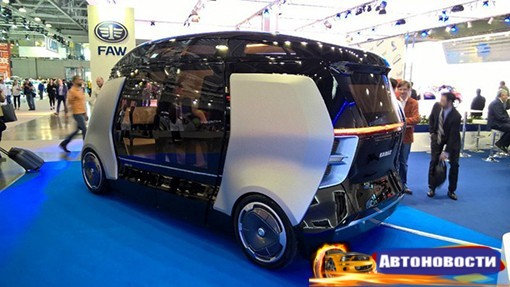 «КАМАЗ» представил прототип беспилотного микроавтобуса - «Автоновости»