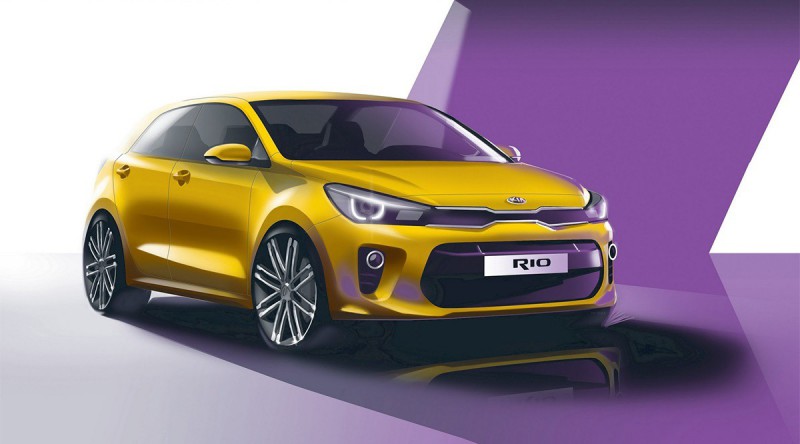 Облик Kia Rio четвертой генерации раскрыт: фото - «Автоновости»