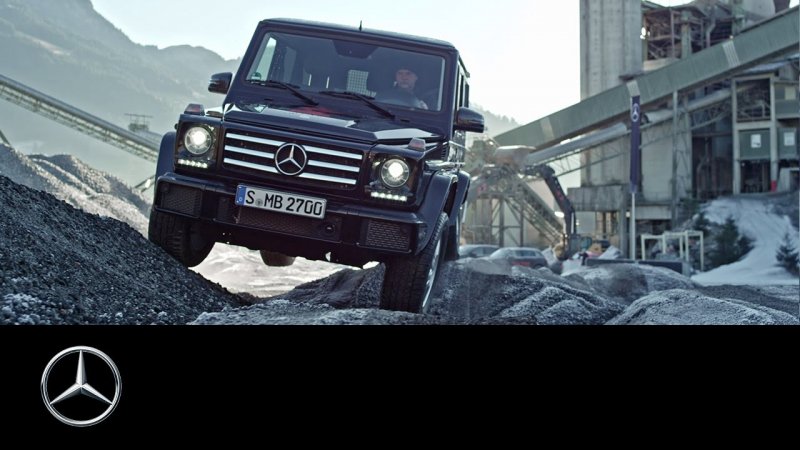 A challenging offroad experience with the G-Class - Offroad Tracks Part II - Mercedes-Benz original  - «видео»