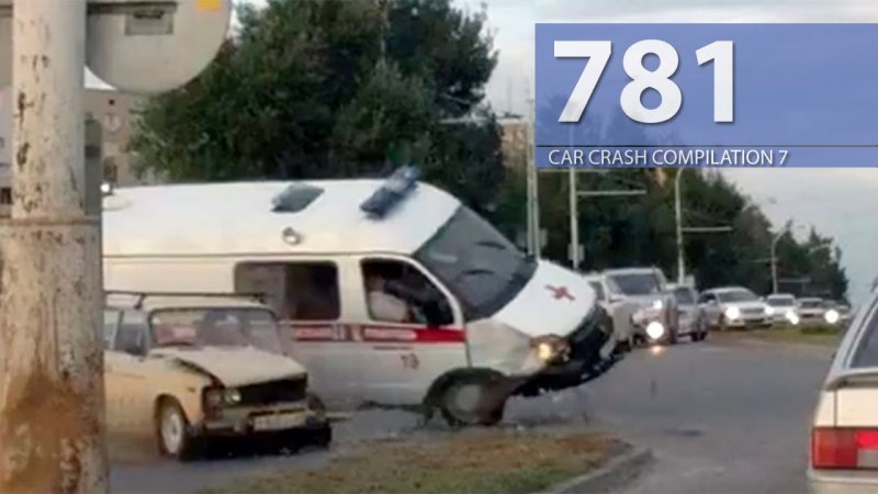 Car Crashes Compilation # 781 - August 2016  - «происшествия видео»