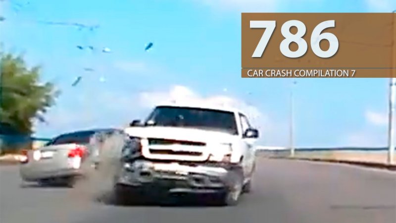 Car Crashes Compilation # 786 - August 2016  - «происшествия видео»