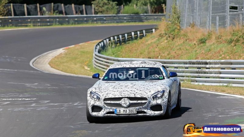 На ‘Ринге засветился открытый Mercedes-AMG GT - «Автоновости»