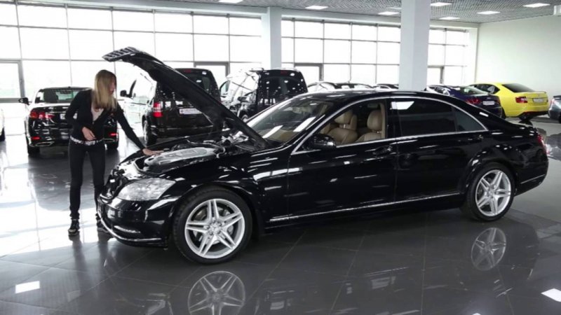 Подержанные автомобили. Mercedes-Benz S-class,2006  - «видео»