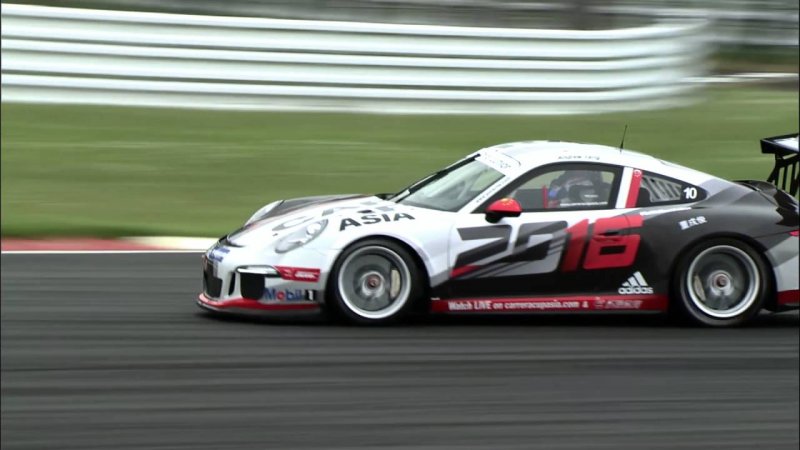 Porsche Carrera Cup Asia: Rounds 3 & 4 at the Fuji Speedway, Japan  - «видео»