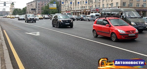 В Москве введут 100 километров новых выделенных полос - «Автоновости»