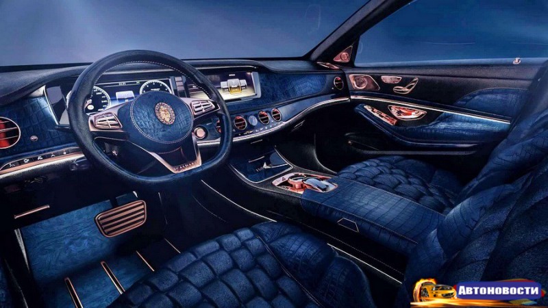 120 сортов дерева и кожи: «Императорский» Maybach - «Mercedes-Benz» 120 сортов дерева и кожи: «Императорский» Maybach - «Mercedes-Benz»