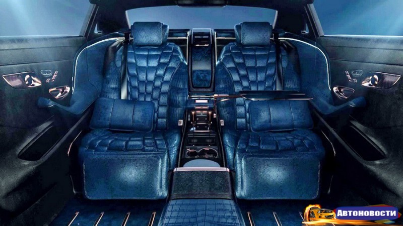 120 сортов дерева и кожи: «Императорский» Maybach - «Mercedes-Benz» 120 сортов дерева и кожи: «Императорский» Maybach - «Mercedes-Benz»