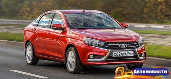 АвтоВАЗ показал Lada Vesta с новыми опциями - «Автоновости»