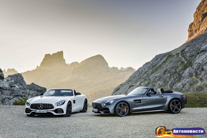 Mercedes показал AMG GT Roadster - «Mercedes-Benz»