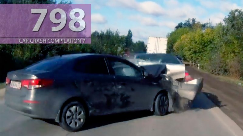 Car Crash Compilation # 798 - September 2016 (English Subtitles)  - «происшествия видео»
