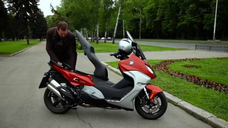 Два колеса. BMW С650 Sport  - «видео»