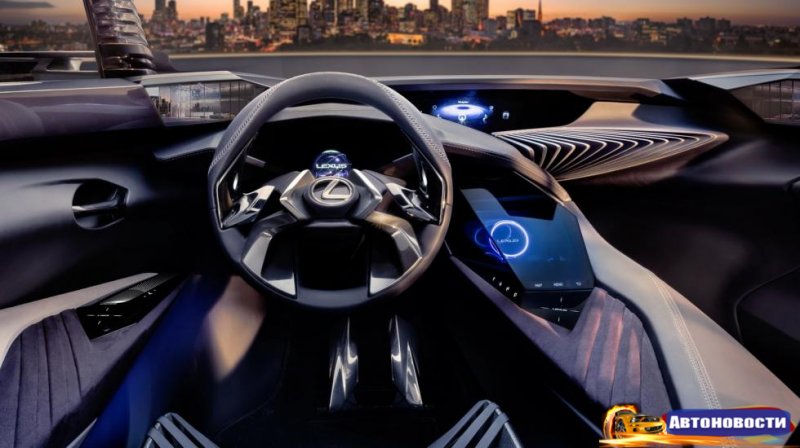 Фото дня: сумасшедший интерьер Lexus UX - «Автоновости»