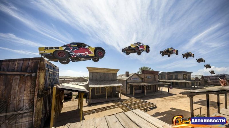 Посмотрите на самый длинный автомобильный прыжок - «Автоновости»