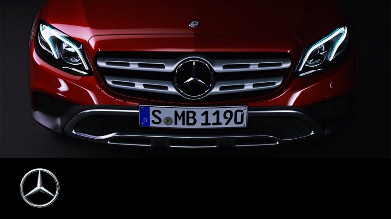 Preview of the new E-Class All-Terrain –Teaser – Mercedes-Benz Original  - «видео»