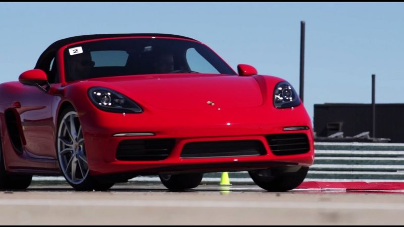 The new 718 Boxster: Tested on the track in Montreal, Canada.  - «видео»