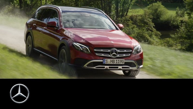 The new E-Class All-Terrain – Trailer – Mercedes-Benz Original  - «видео»