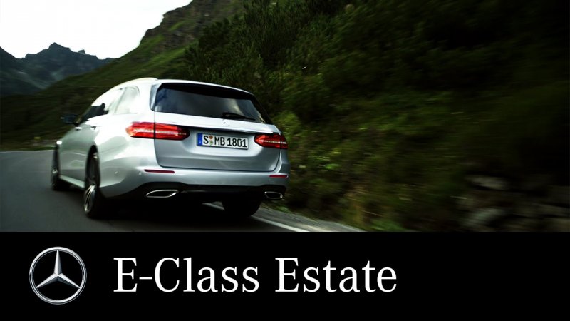 The new E-Class Estate. Masterpiece of Intelligence – Mercedes-Benz Original  - «видео»