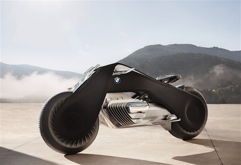 BMW показал футуристический концепт мотоцикла Motorrad Vision Next 100 - «BMW»