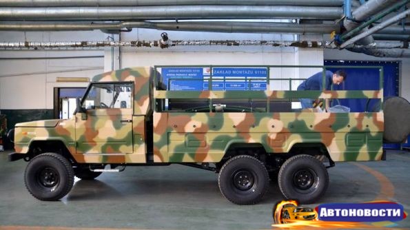 Honker 6x6: дешевый трехосный внедорожник из Польши - «Авто - Новости»