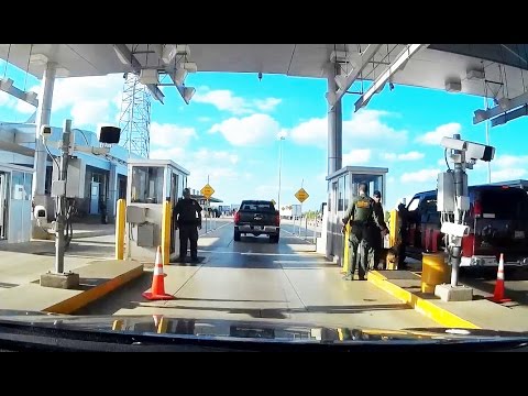 Как проехать погранконтроль США | Immigration Checkpoint  - «происшествия видео»