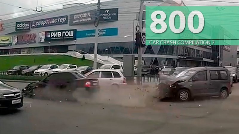 Car Crash Compilation # 800 - September 2016  - «происшествия видео»