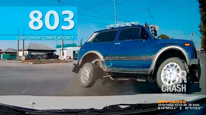 Car Crash Compilation # 803 - October 2016 (English Subtitles)  - «происшествия видео»
