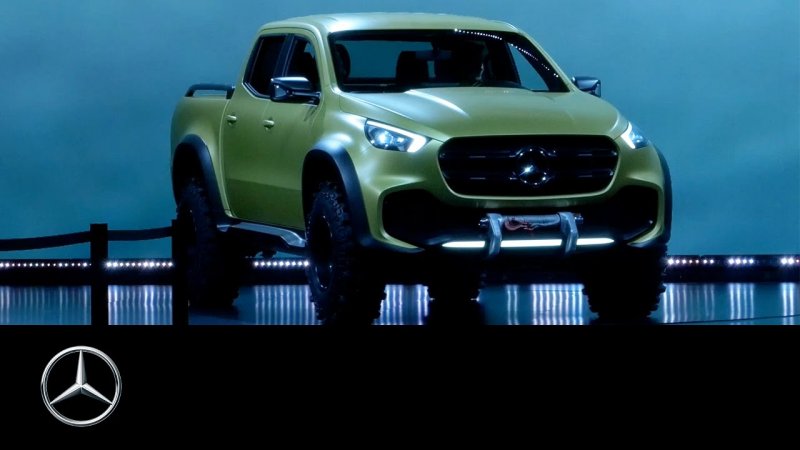 Concept X-CLASS: The Mercedes among pickups #MBPickup – Mercedes-Benz Original  - «видео»