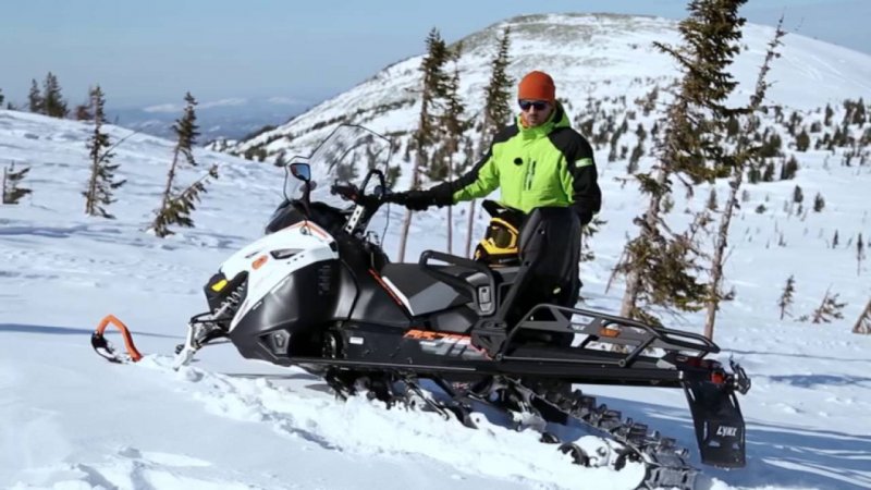 Два колеса. Снегоход Lynx 49 Ranger 900 ACE  - «видео»