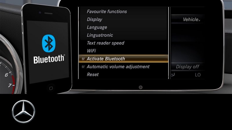 How to: Connect your smartphone via Bluetooth – Mercedes-Benz Original  - «видео»