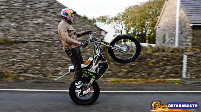 К просмотру: по всей трассе острова Мэн на… одном колесе - «Автоновости»