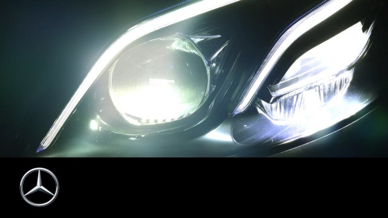 MULTIBEAM LED: E-Class Making-of – Part 4 – Mercedes-Benz Original.  - «видео»