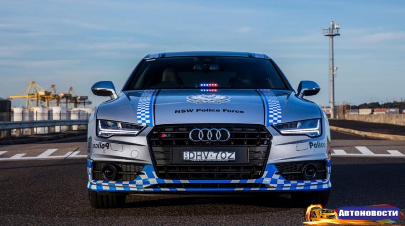 Очень полицейская Audi S7 - «Автоновости»