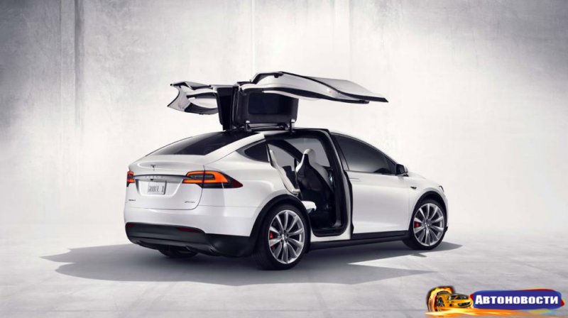 Tesla ускорила двери кросса Model X - «Автоновости»