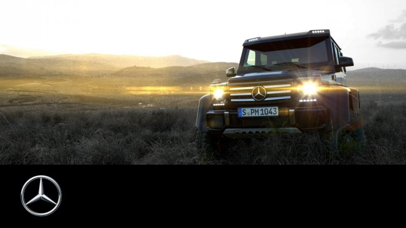 The G 500 4x4? - Knock em… – Mercedes-Benz Original  - «видео»