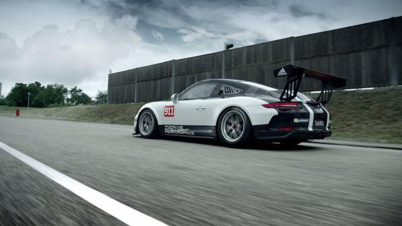 The new Porsche 911 GT3 Cup. Born in Flacht.  - «видео»