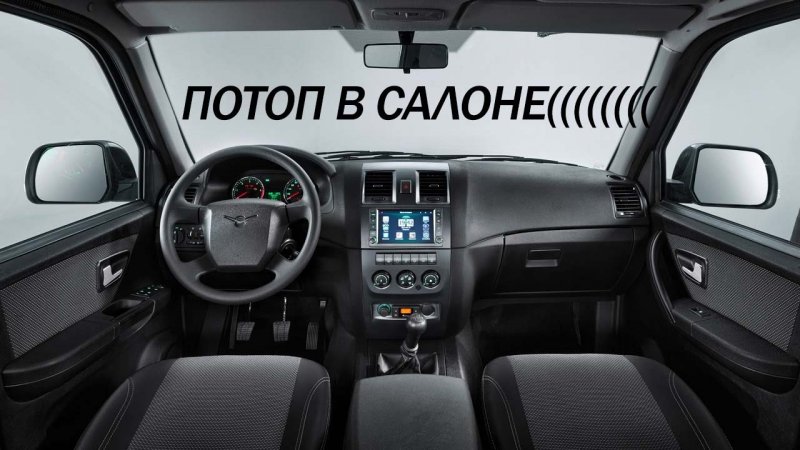 УАЗ Патриот эпопея с уплотнителями дверей  - «видео»