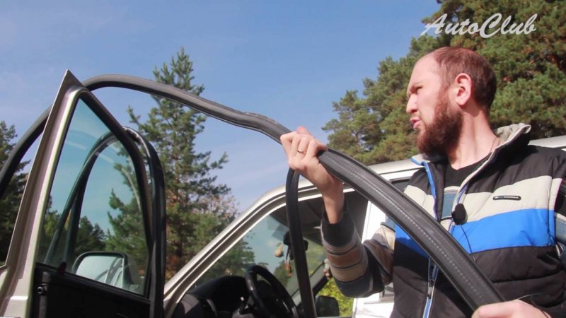 УАЗ патриот уплотнители дверей  - «видео»