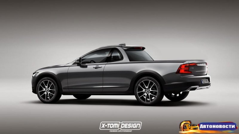 В порядке бреда: Volvo P90 как El Camino наших дней - «Автоновости»