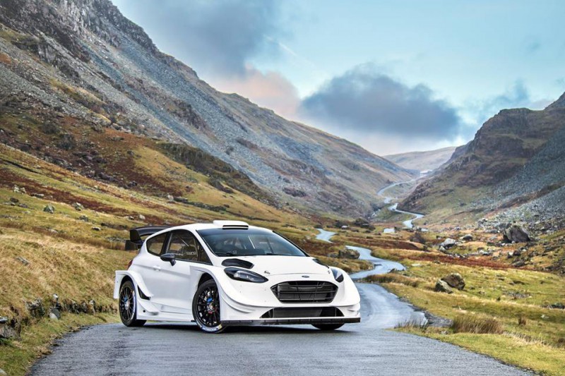 Ford показал экстремальную раллийную модель 2017 Fiesta WRC - «Автоновости»