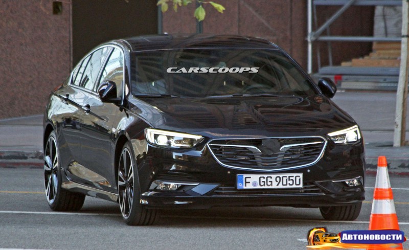 Новая 2017 Opel Insignia попалась фотошпионам без камуфляжа - «Opel»
