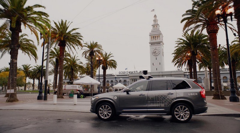 Самоуправляемые такси Uber заработали в Сан-Франциско: видео - «Видео»
