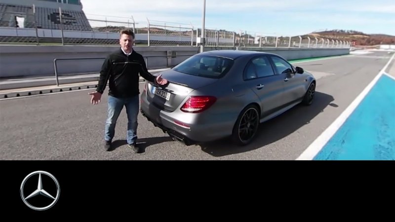 360° Walkaround video of the Mercedes-AMG E 63 – Mercedes-Benz original.  - «видео»