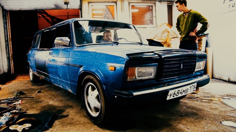 БЕРНАУТ на Лимузине из ЖИГУЛЕЙ / БАНАН#3  - «видео»