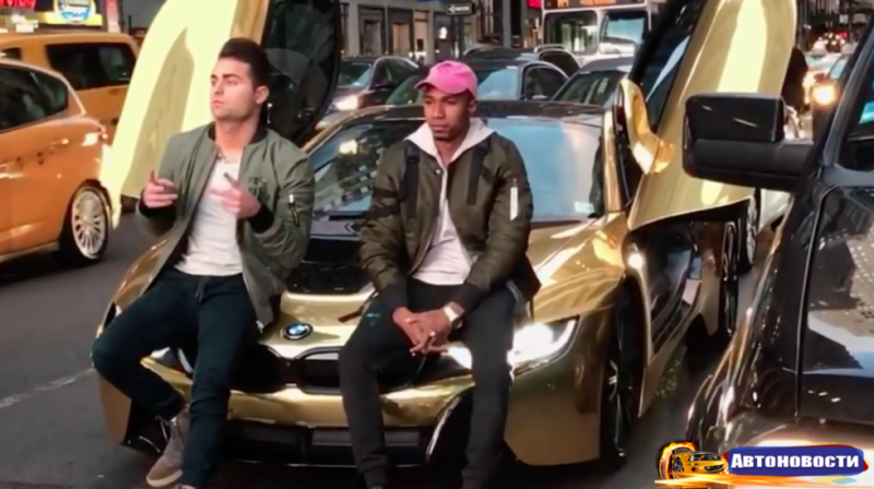 BMW i8 лишается лобовика - «Автоновости»