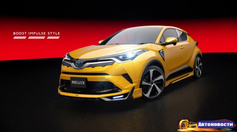 Стайлинг-провокация для Toyota C-HR - «Автоновости»