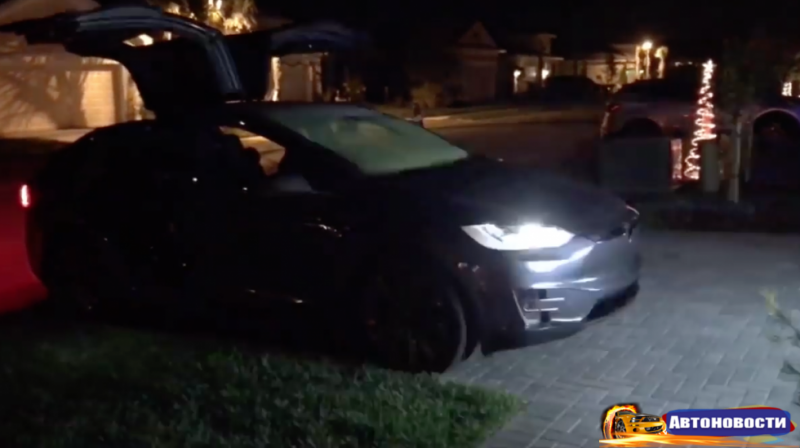 Светомузыка с Tesla Model X - «Автоновости»